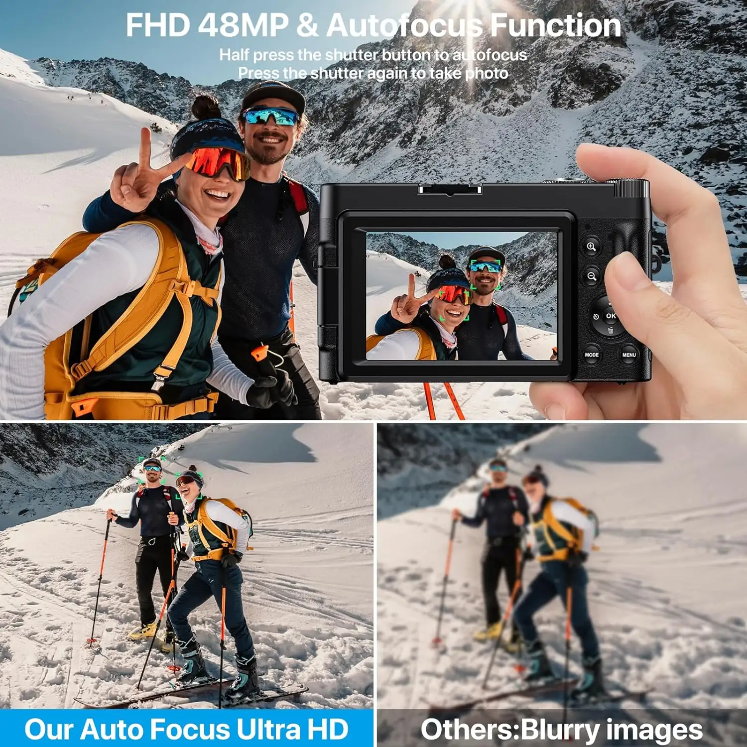 TEBNGIHNM 4K Digital Camera for Photography Autofocus 48MP 4K Camera with SD Card - 81oo9hxvfgl._ac_sl1500_